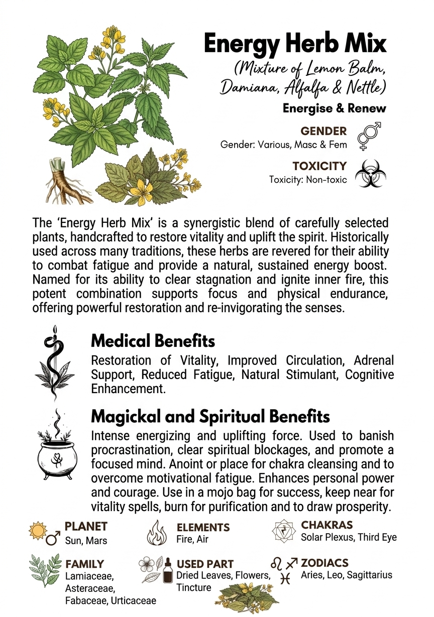 Energy Herb Mix 10g