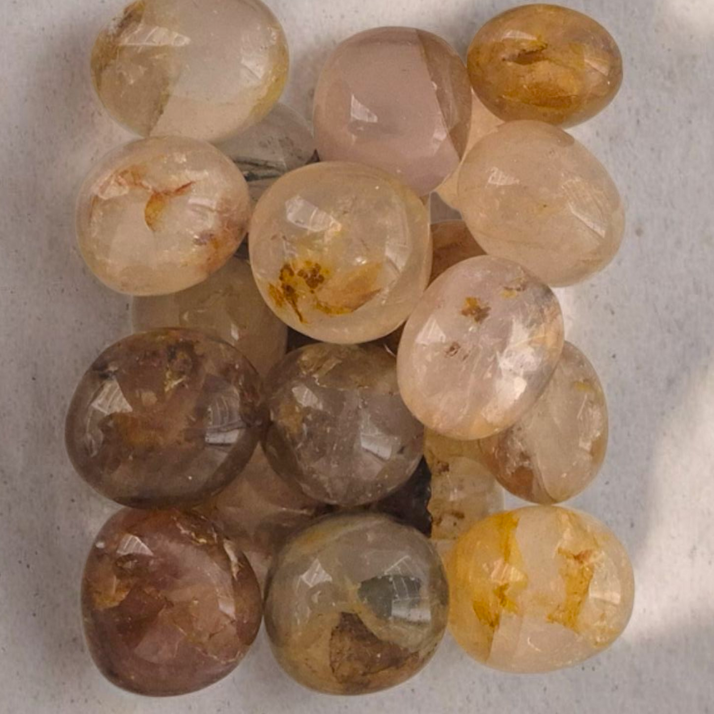 Golden Healer Tumble Stone