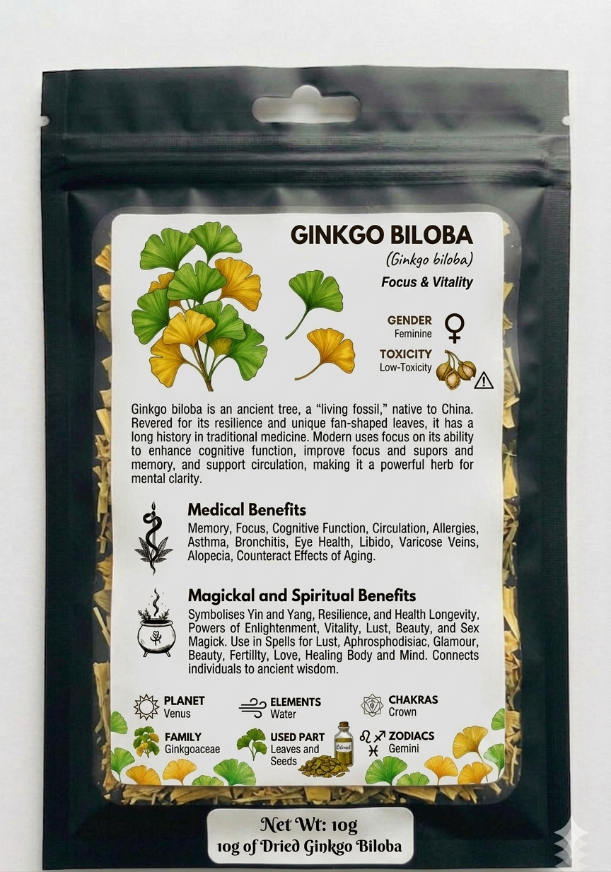Ginkgo Biloba 10g