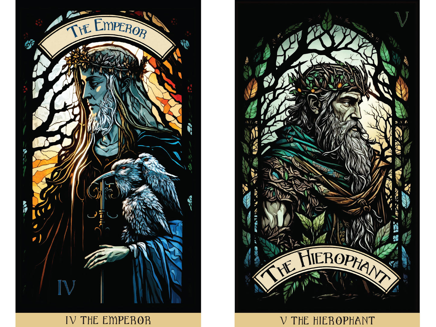 Stained Glass Tarot