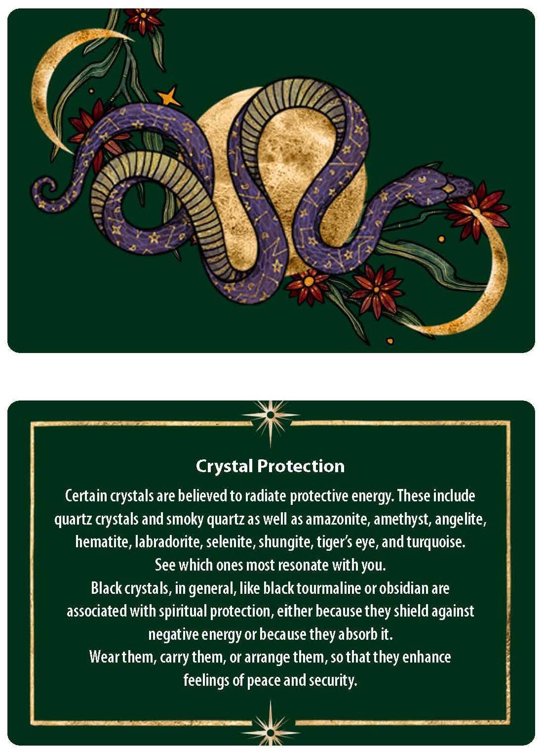 Protection Spells: Cards for Self-Defense