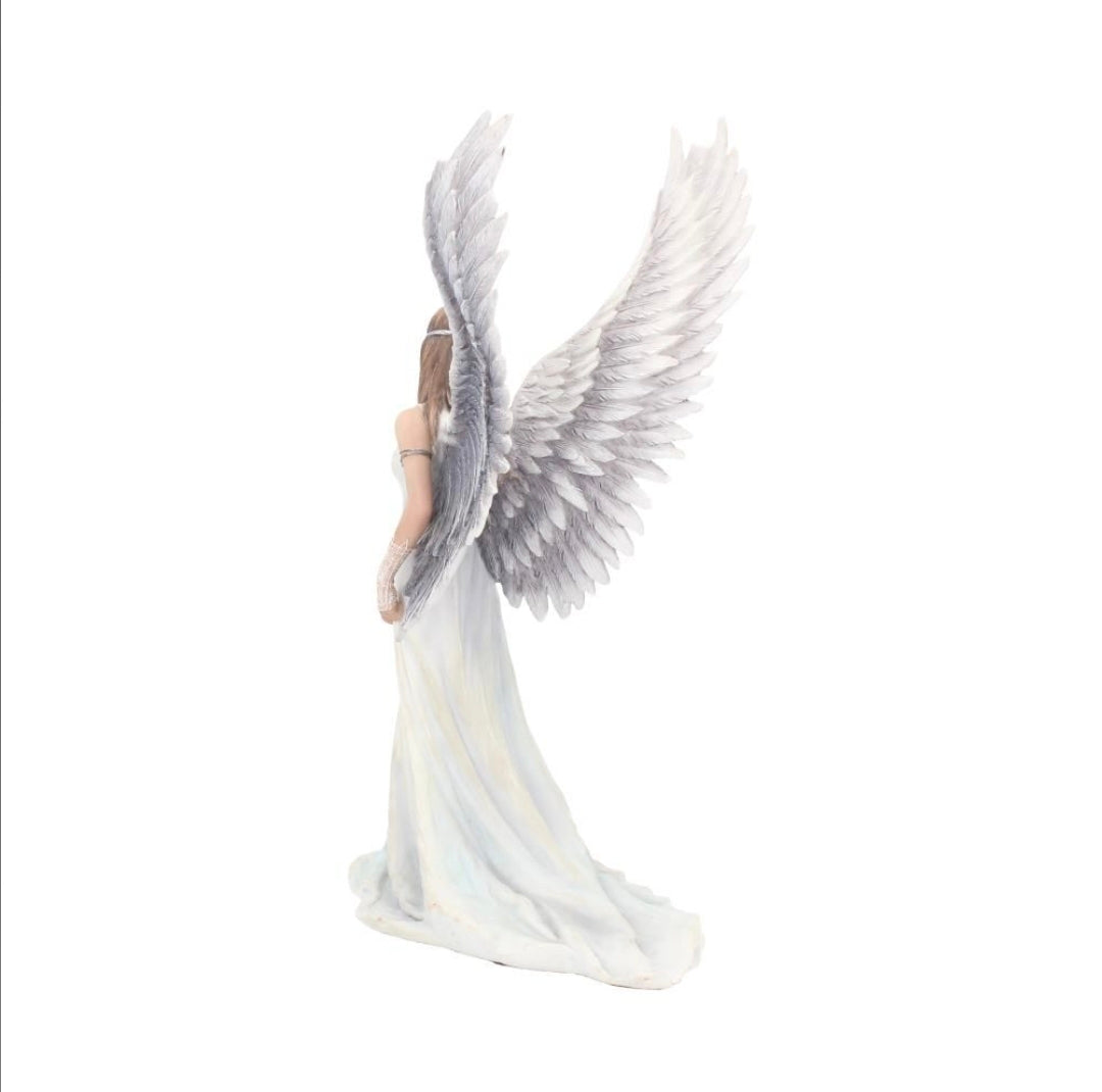 Anne Stokes Spirit Guide Figurine Angel Ornament 24cm White