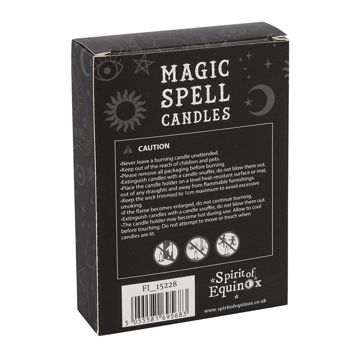 Purple 'Prosperity' Spell Candles Pack of 12