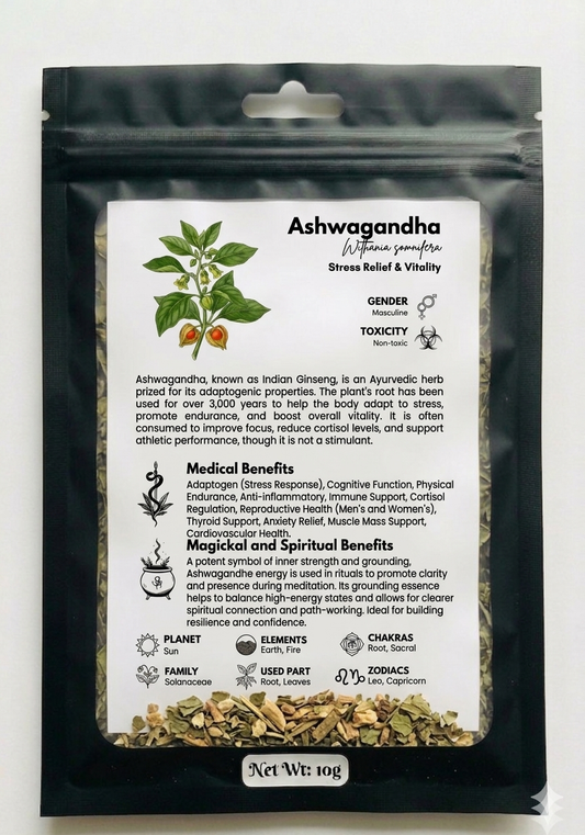 Ashwagandha Herb 10g