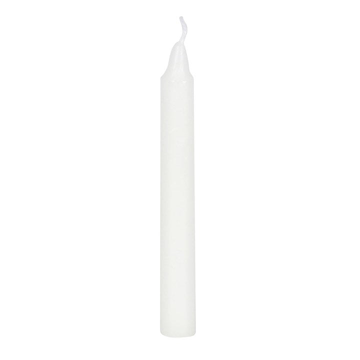 White 'Happiness' Spell Candles Pack of 12