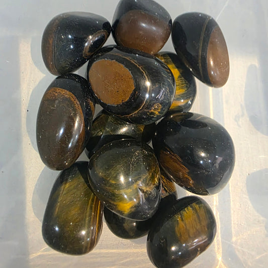 Blue Tigers Eye Tumble Stone