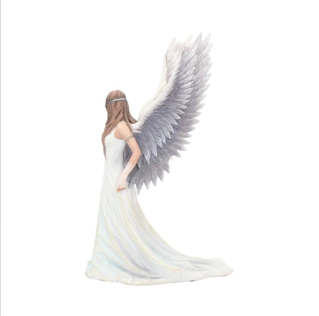 Anne Stokes Spirit Guide Figurine Angel Ornament 24cm White