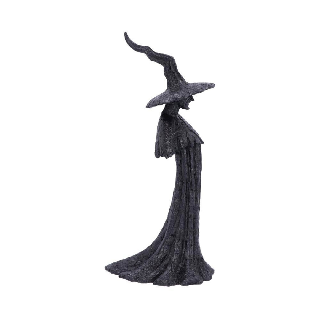 Talyse Black Glittered Forest Witch Ornament 30CM