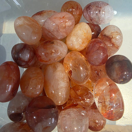 Fire Quartz Tumble Stone