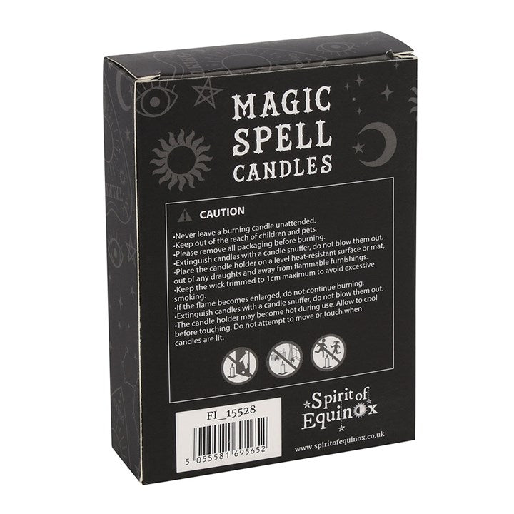 Yellow 'Success' Spell Candles Pack of 12