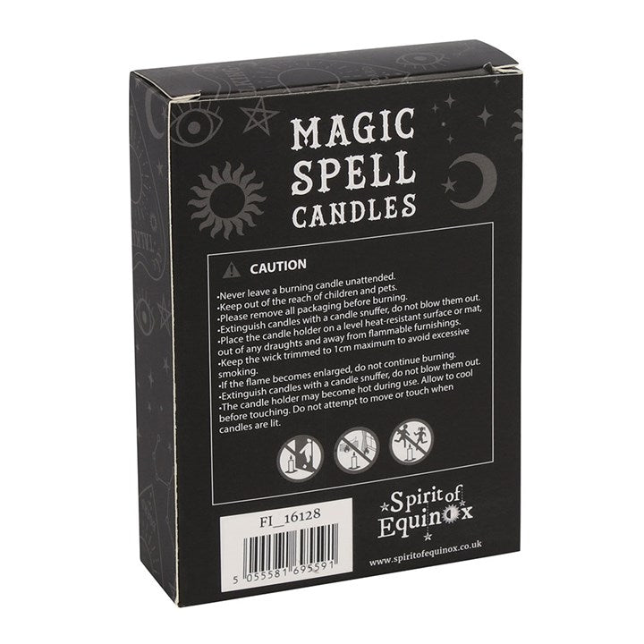 Black 'Protection' Spell Candles Pack of 12