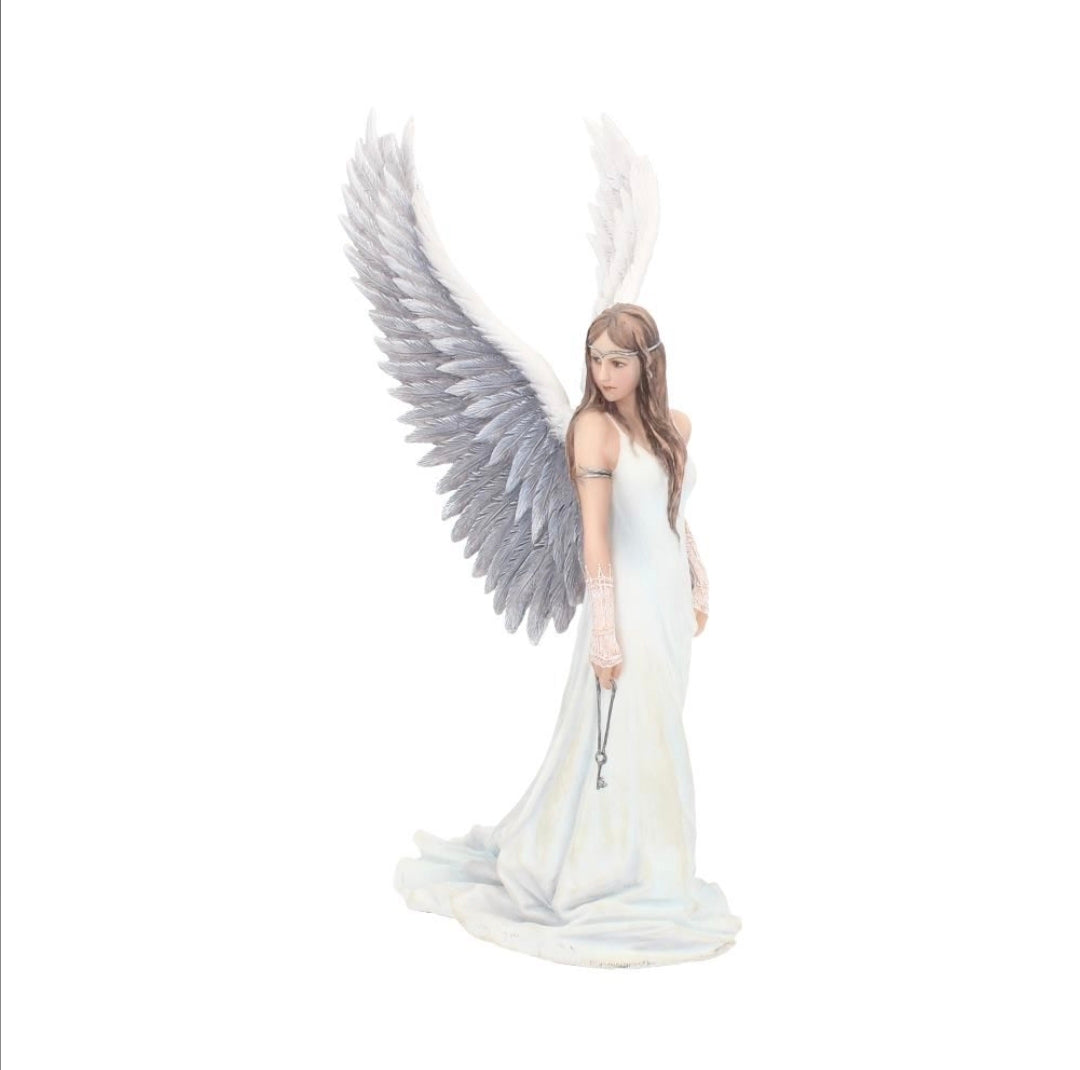 Anne Stokes Spirit Guide Figurine Angel Ornament 24cm White