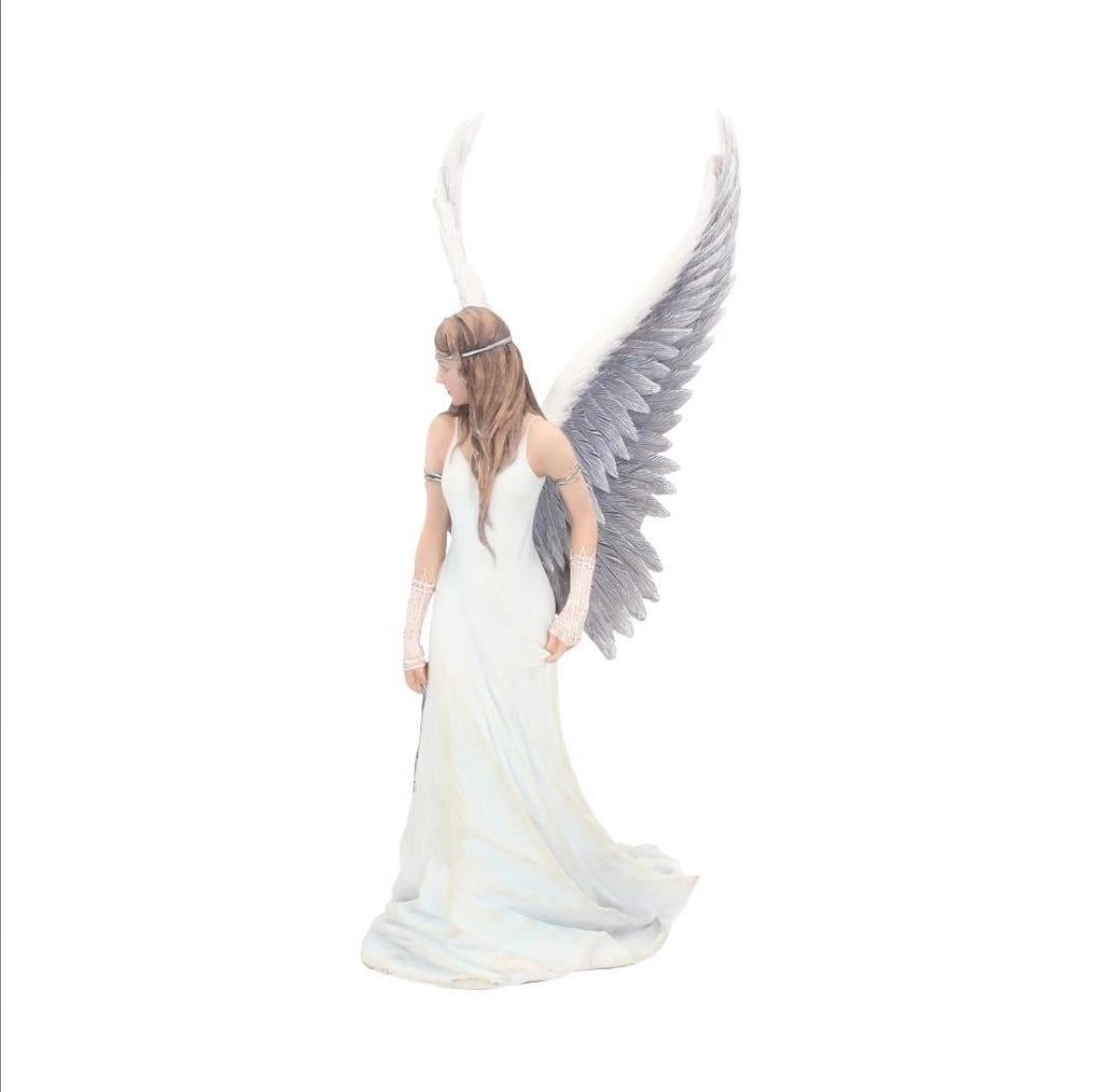 Anne Stokes Spirit Guide Figurine Angel Ornament 24cm White